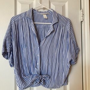 Tie-Front Medium H&M Top